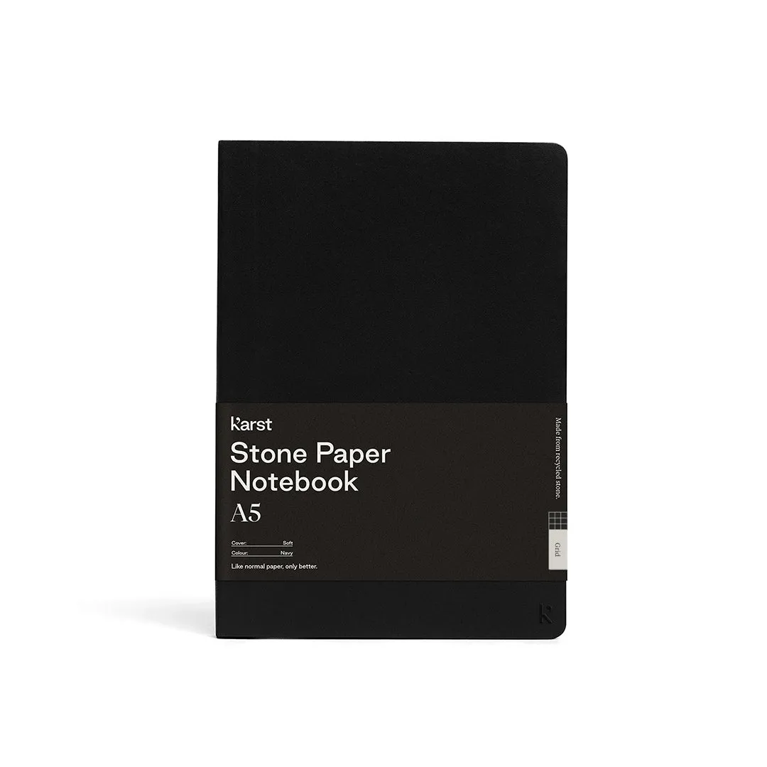 A5 Softcover Notebook - Grid