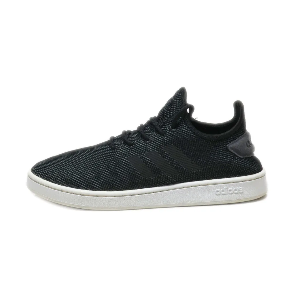 Adidas Court Adapt Sport Shoes Fabric Black Colour For Men