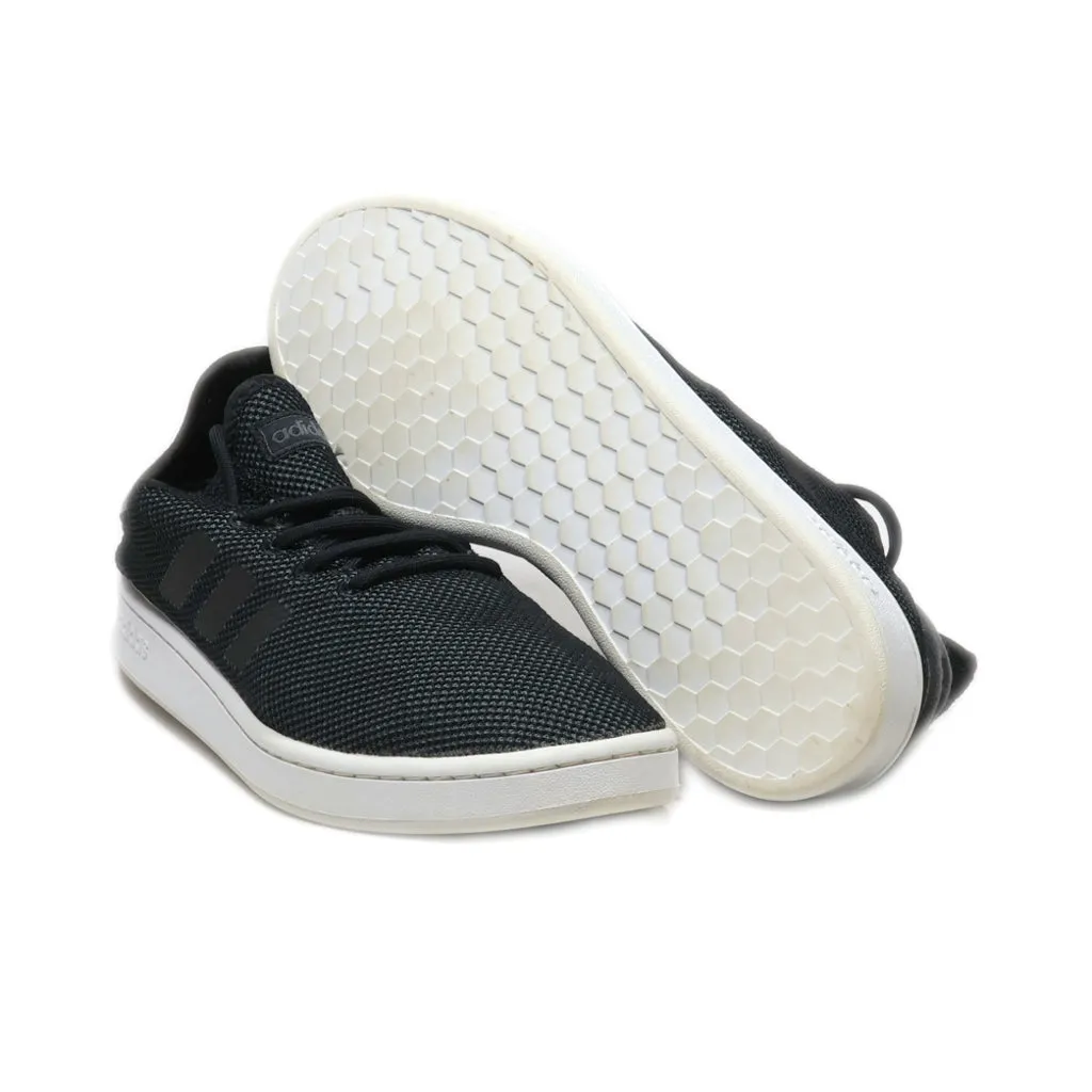 Adidas Court Adapt Sport Shoes Fabric Black Colour For Men