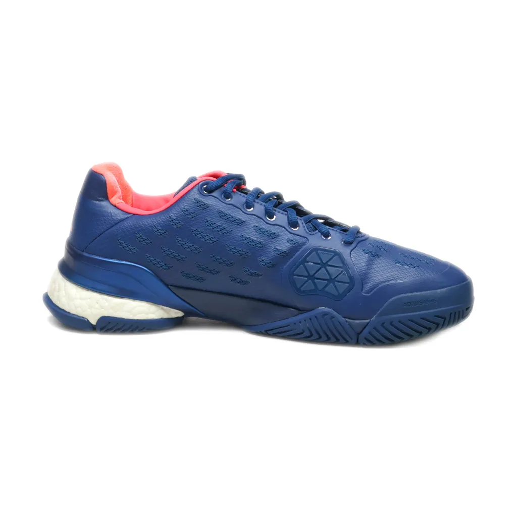 Adidas Leopoupi Barricade Boost Sport Shoes Fabric Blue Colour For Men