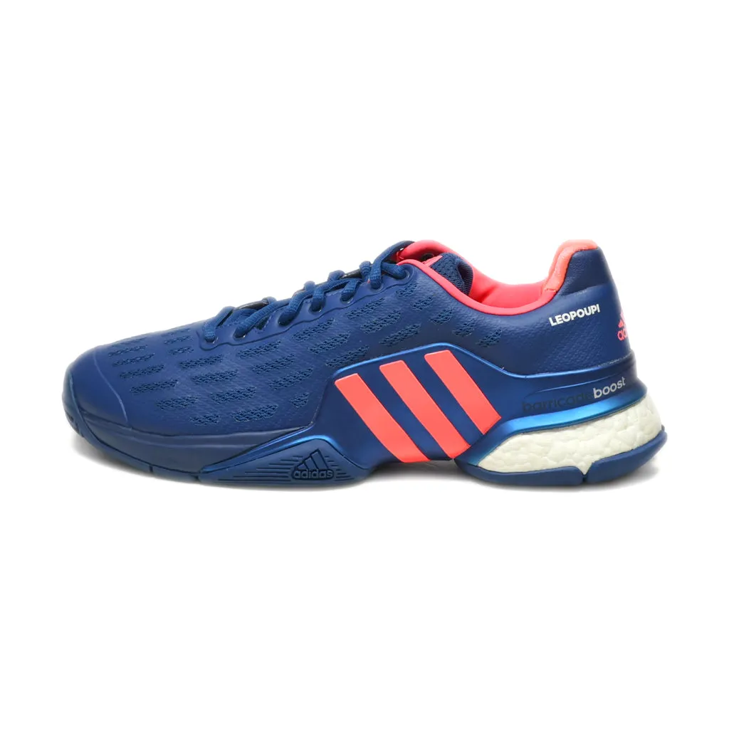 Adidas Leopoupi Barricade Boost Sport Shoes Fabric Blue Colour For Men