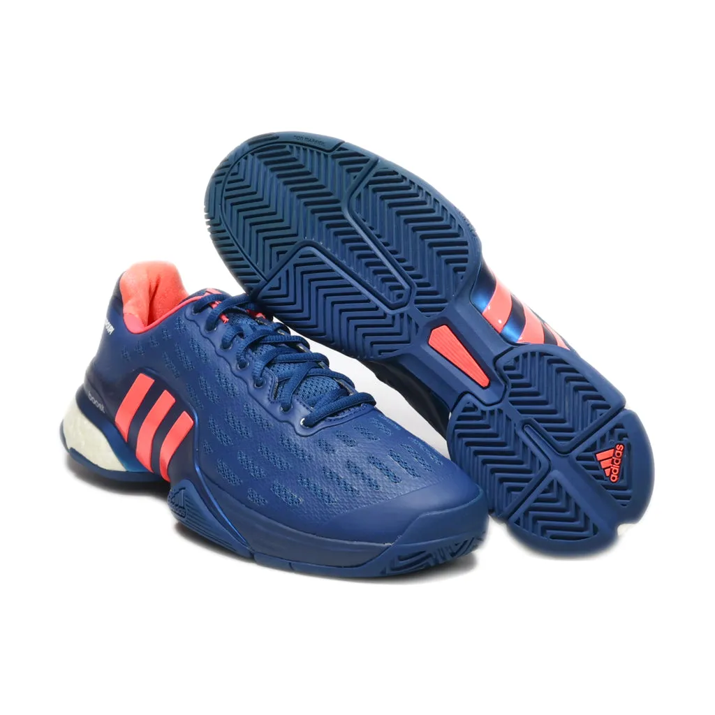 Adidas Leopoupi Barricade Boost Sport Shoes Fabric Blue Colour For Men