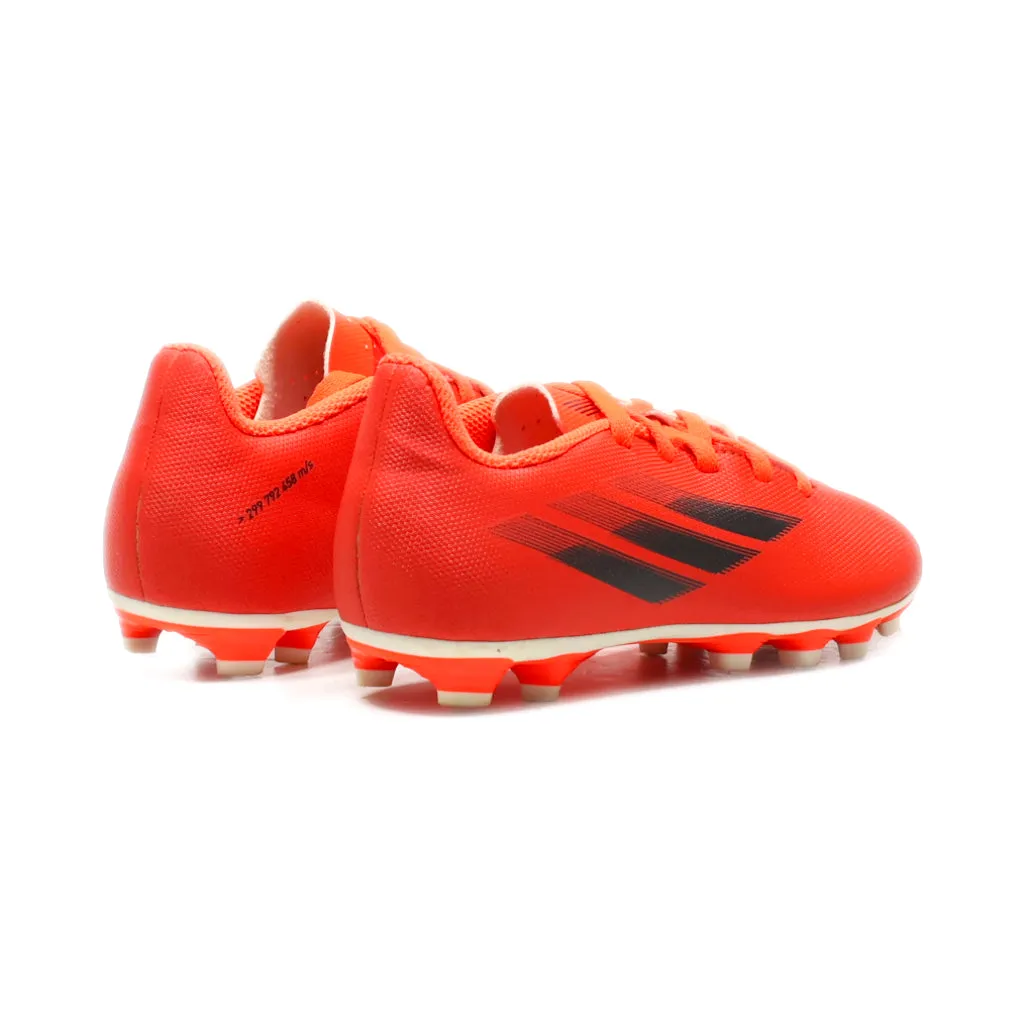 Adidas Sport Shoes Leather Red Colour For Kids