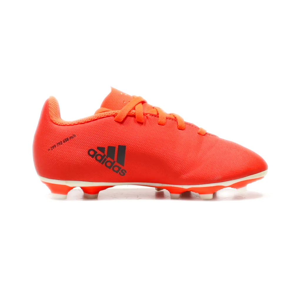 Adidas Sport Shoes Leather Red Colour For Kids