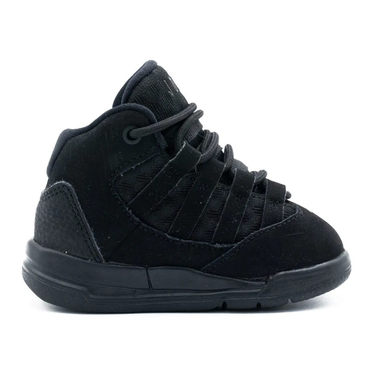 Air Jordan Max Aura Sneakers Leather Black Colour For Kids