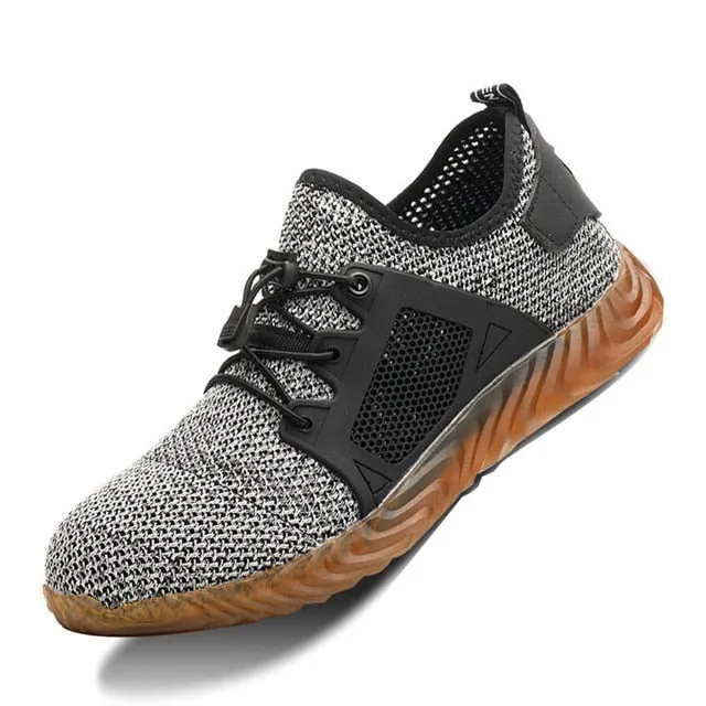 Air Mesh Steel Toe Shoes