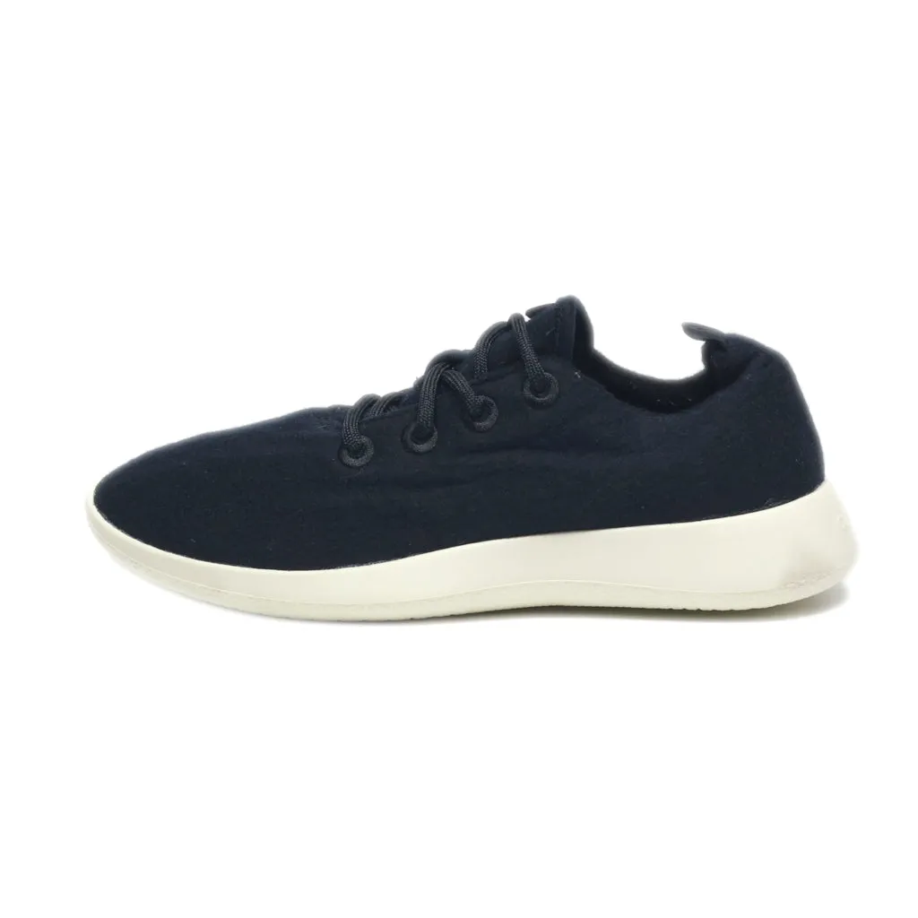 Allbirds Runner Sport Shoes Wool Black Colour For Men