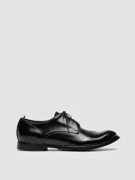 ANATOMIA 060 - Black Leather Derby Shoes