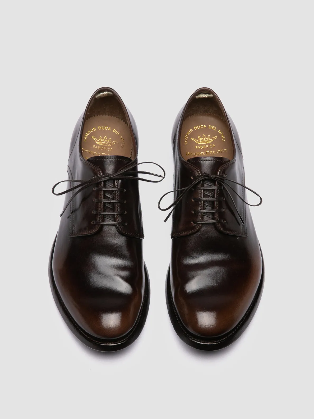 ANATOMIA 060 - Brown Leather Derby Shoes