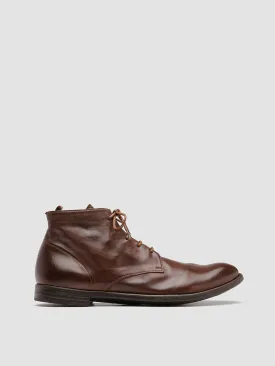 ARC 513 - Brown Leather Ankle Boots