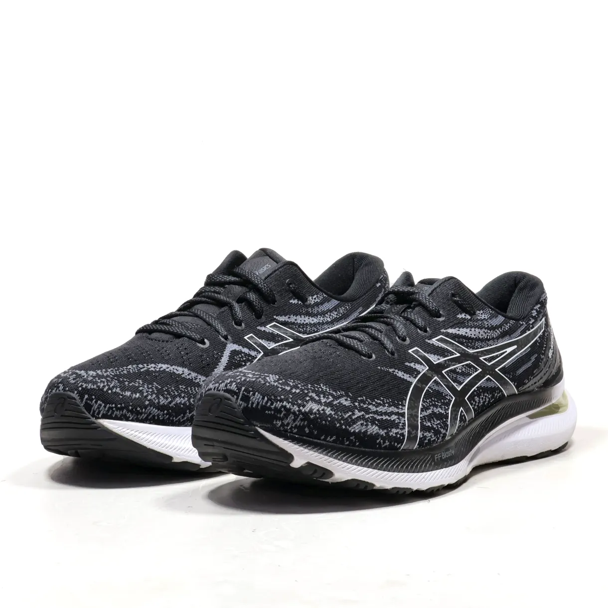 Asics Gel-Kayano Sport Shoes Fabric Black Colour For Men