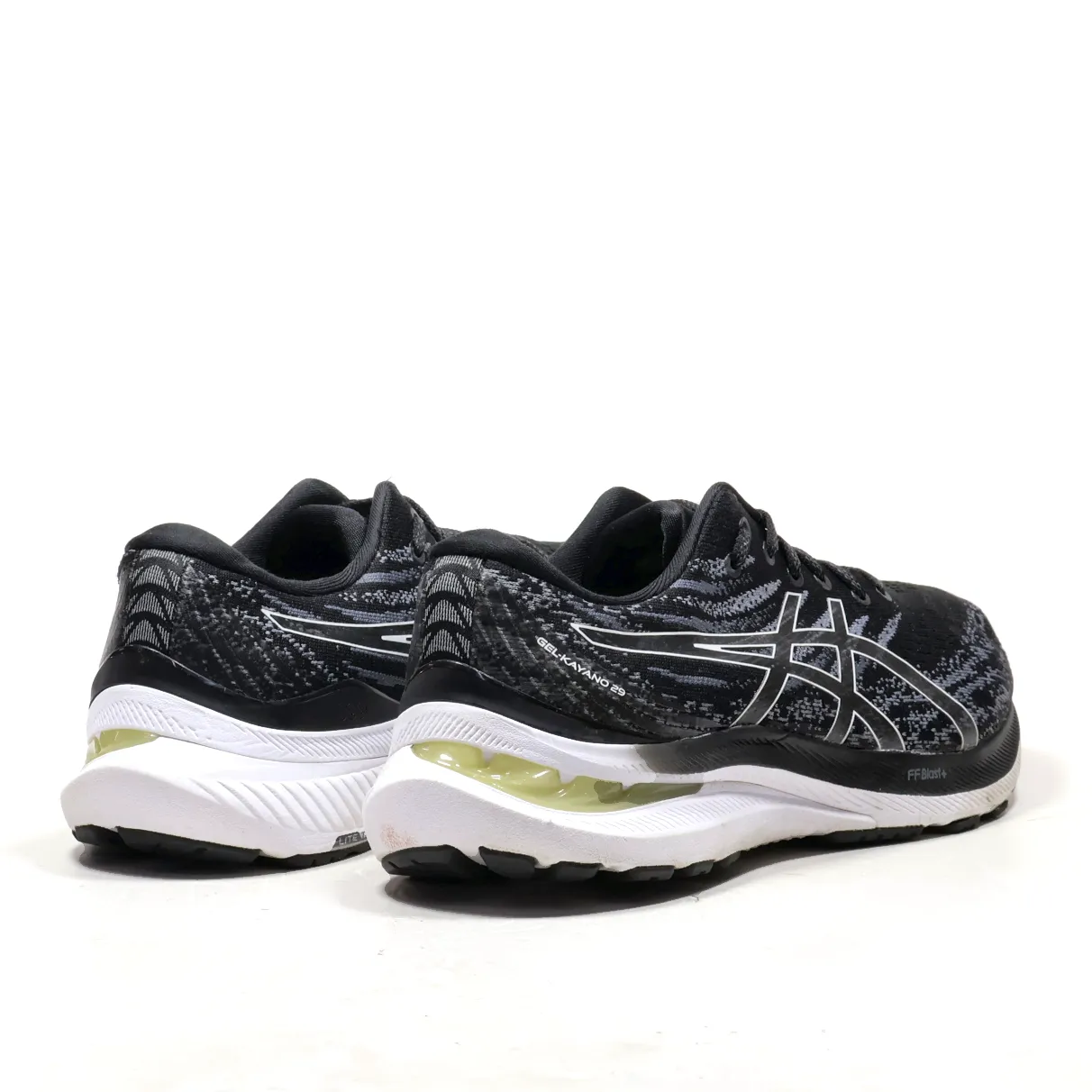 Asics Gel-Kayano Sport Shoes Fabric Black Colour For Men