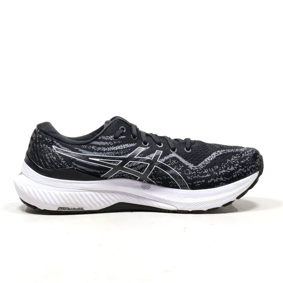 Asics Gel-Kayano Sport Shoes Fabric Black Colour For Men