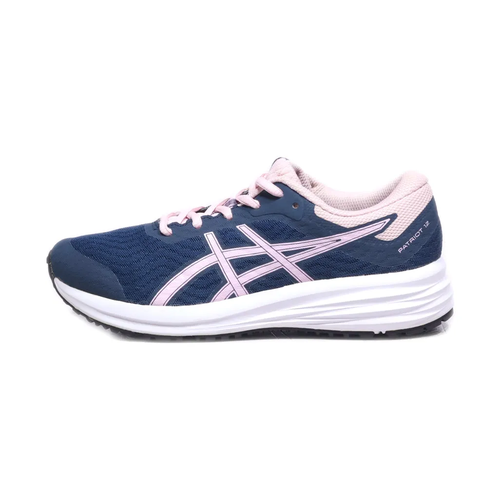 Asics Patriot 12 Sport Shoes Fabric Blue Colour For Women