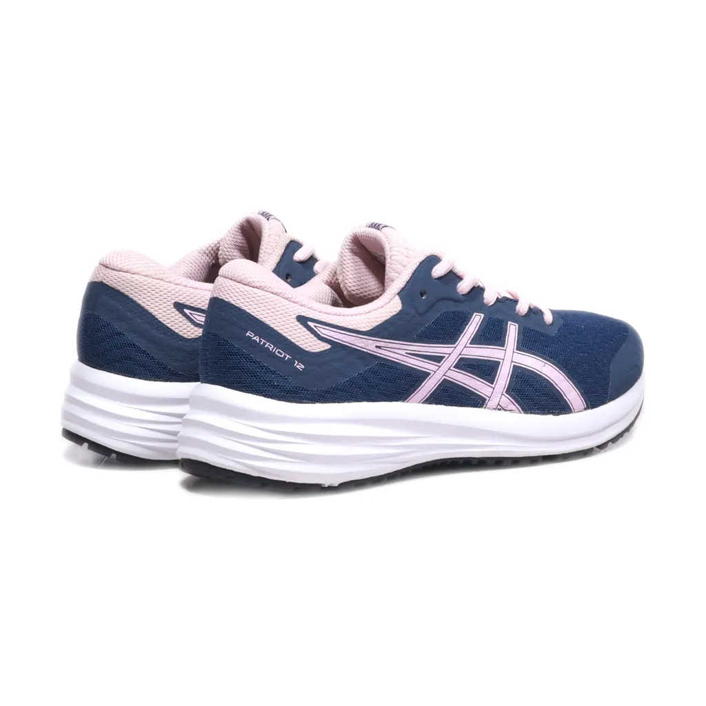 Asics Patriot 12 Sport Shoes Fabric Blue Colour For Women