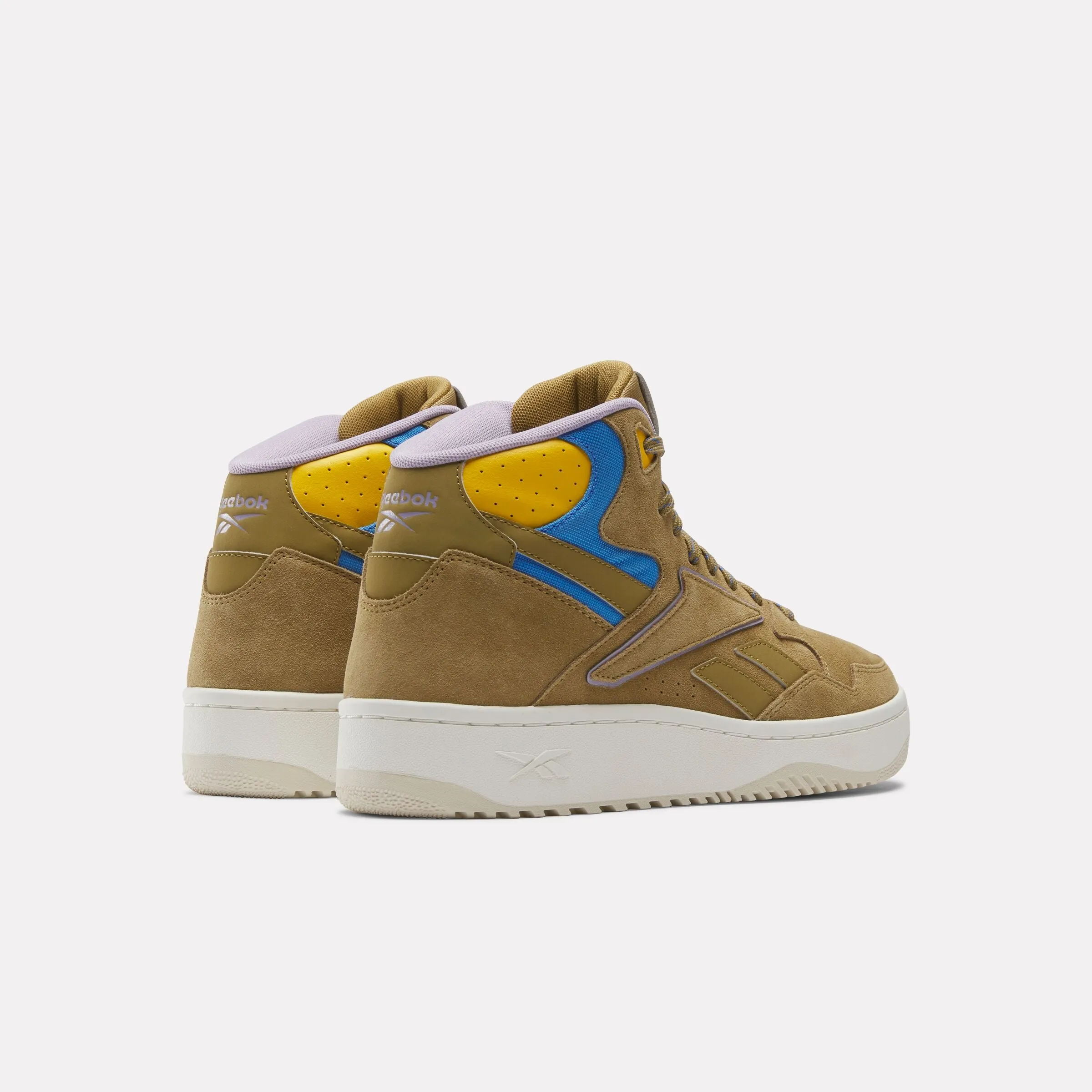 Atr Chill Mid Basketball Shoes Khaki Brown/Gold/Kinticblue