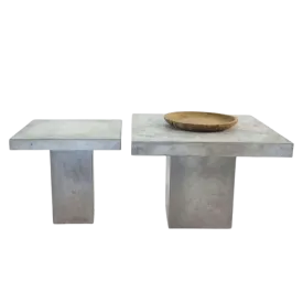 Blok Square Concrete Dining Table