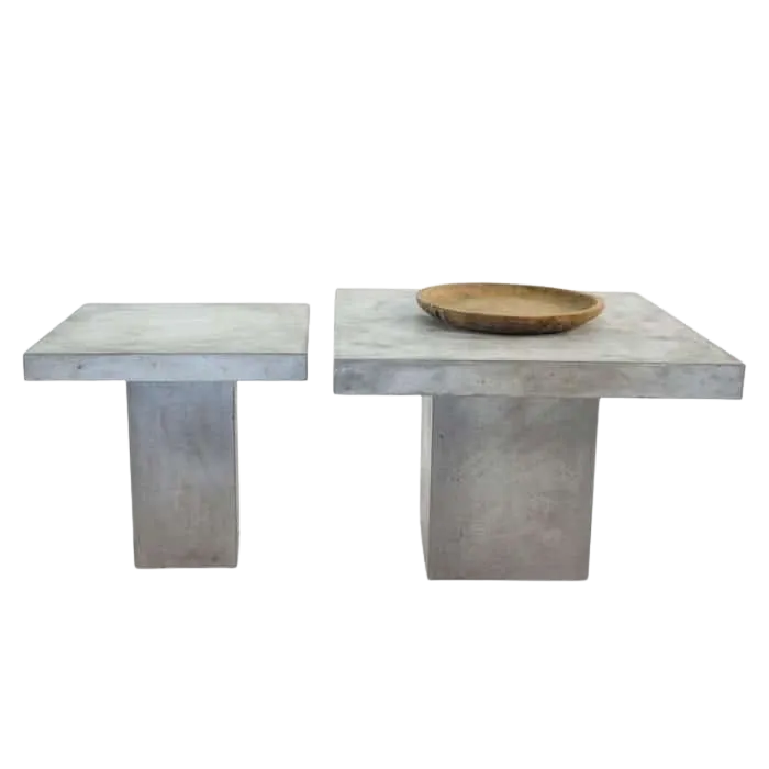 Blok Square Concrete Dining Table