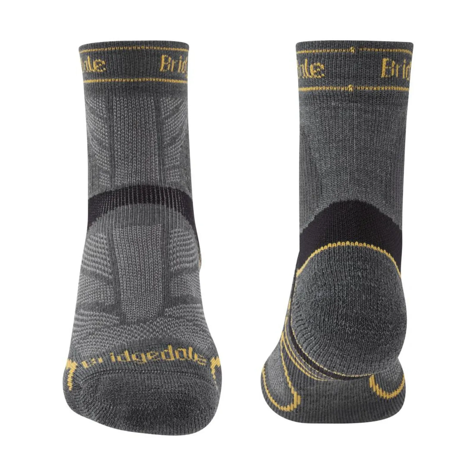 Bridgedale Mens Trail Run Lightweight T2 Merino Sport 3/4 Crew  Socks