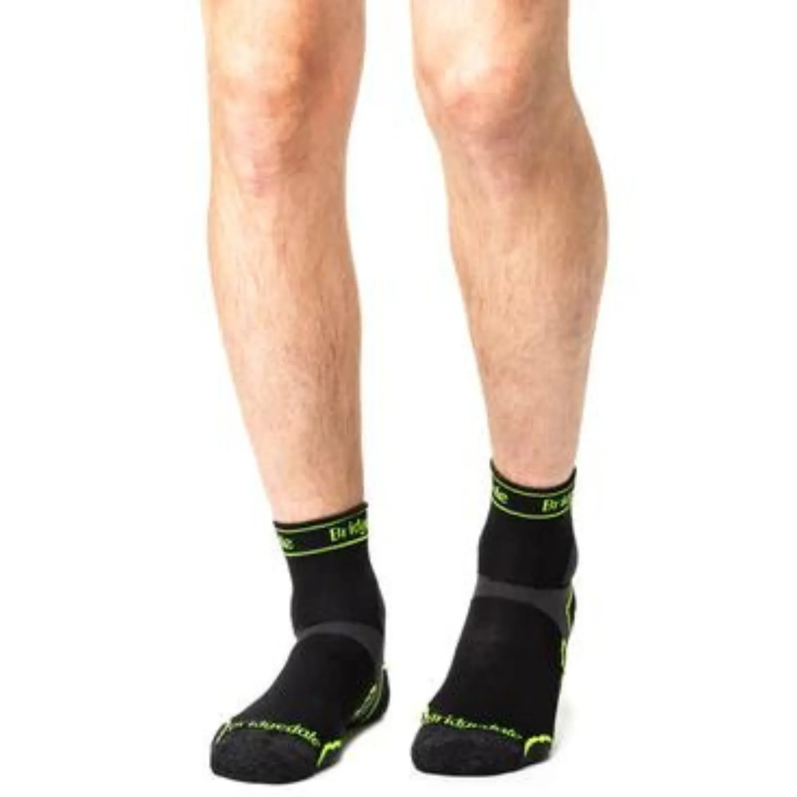 Bridgedale Mens Trail Run Lightweight T2 Merino Sport 3/4 Crew  Socks