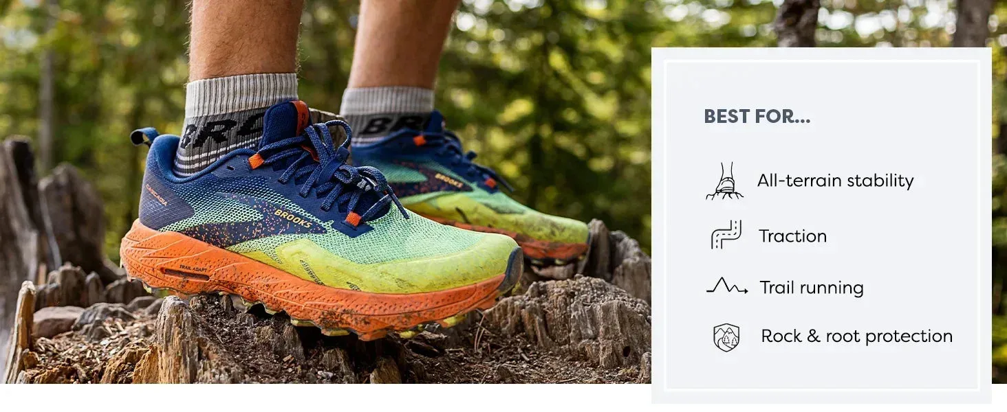 Brooks Men’s Cascadia 17 Provides All-Day Comfort And Support For Trail Runners Of All Levels And Abilities