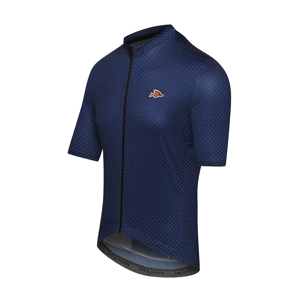 CAFE DU CYCLISTE Fleurette V2 Jersey - Navy