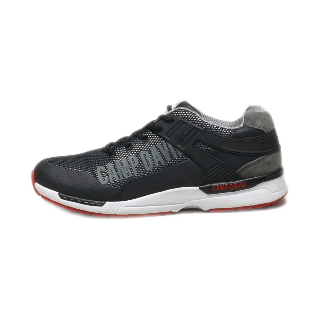 Camp David Sport Shoes Fabric Black Colour For Men