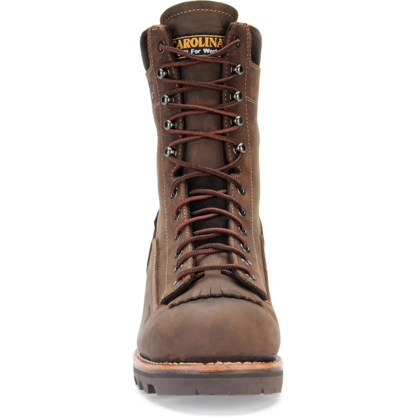 Carolina Men's Birch 8" Comp Toe WP Logger Work Boot - Brown - CA7522