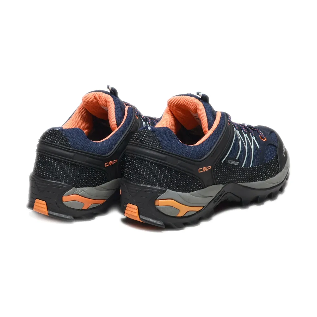 Cmp Rigel Sport Shoes Leather Blue Colour For Kids