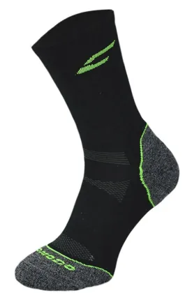 COMODO - Trekking Performance Socks (9-11 / Black - Green)