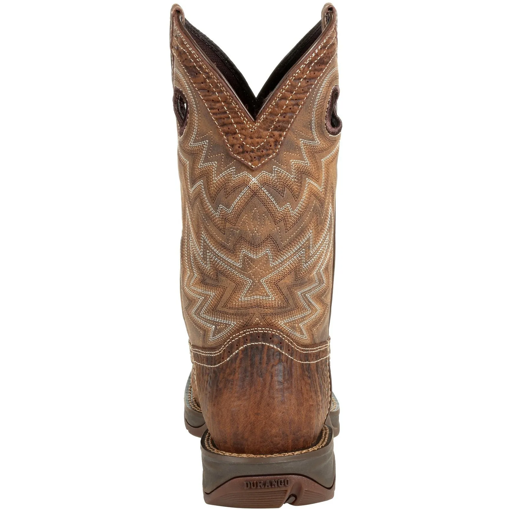 Durango Men's Rebel 11" Square Toe Western Boot- Trail Brown - DDB0271