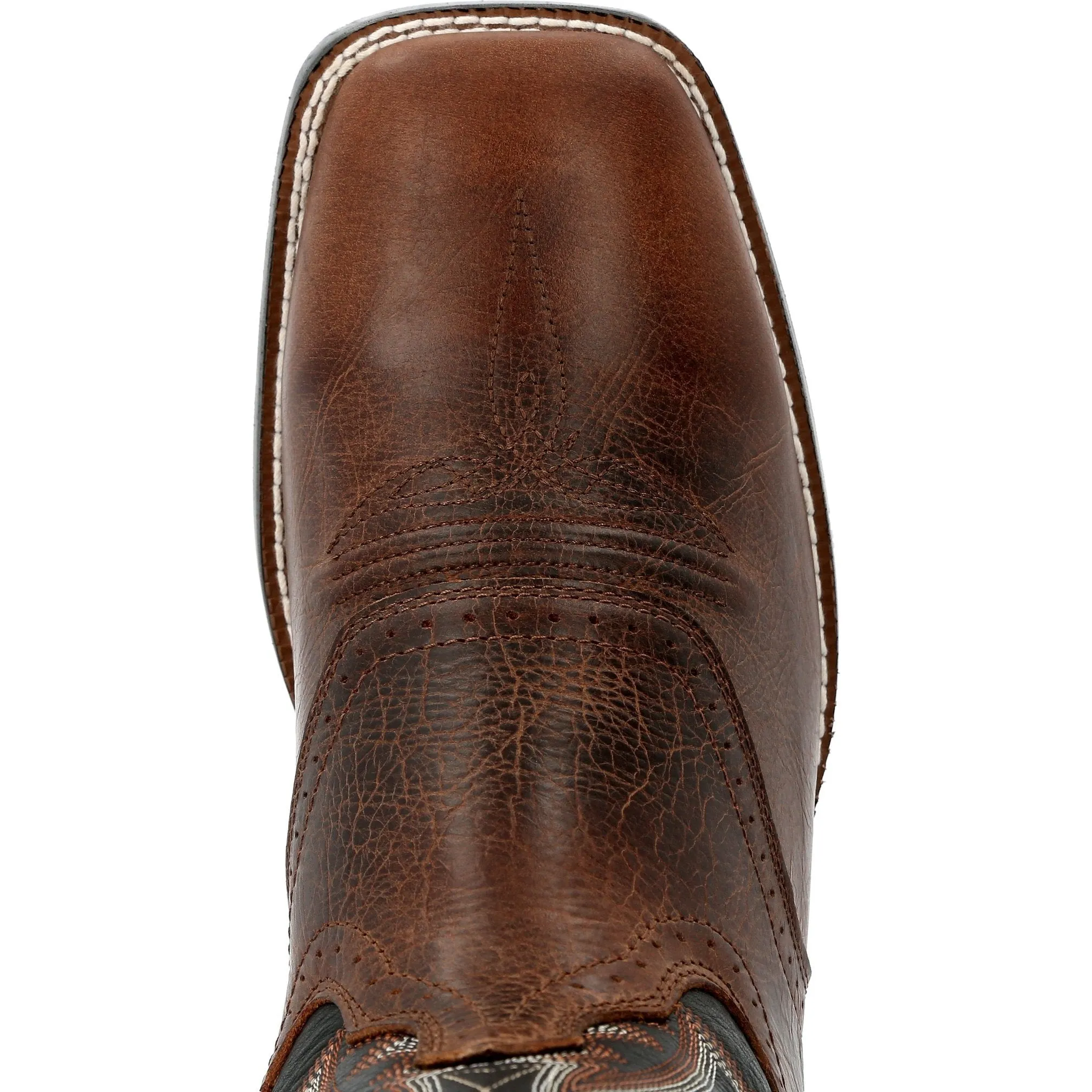 Durango Men's Westward™ 11" Square Toe Western Boot- Chestnut- DDB0351