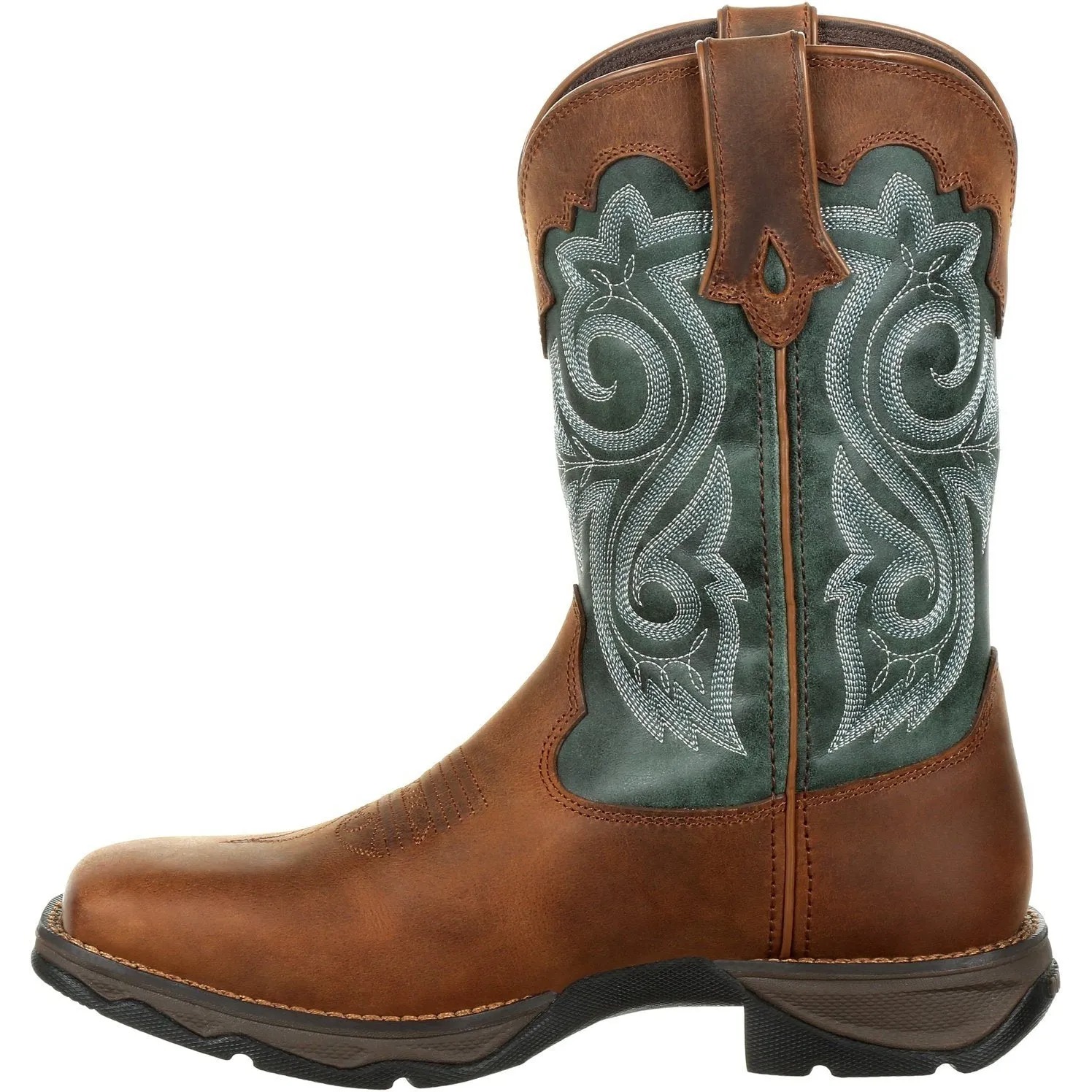 Durango Women's Lady Rebel 10" Square Toe WP Western Boot - DRD0312