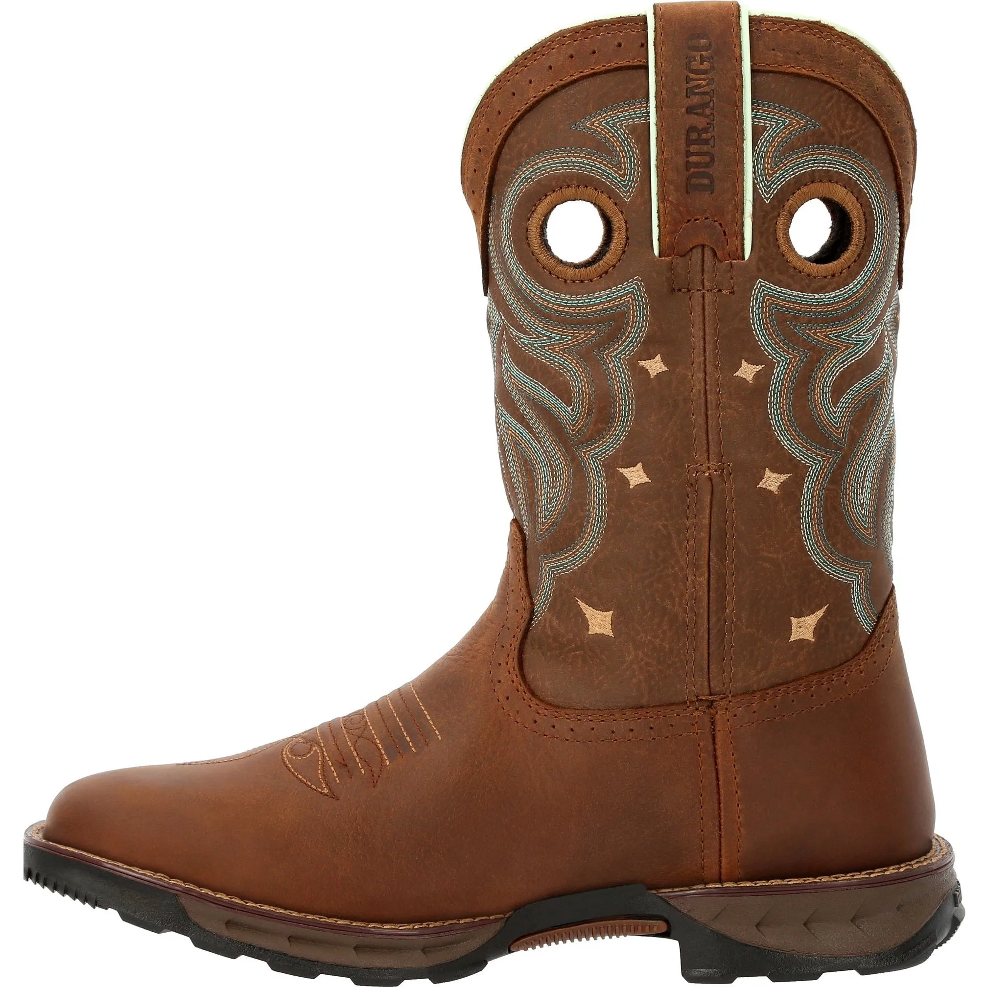 Durango Women's Maverick 10" Soft Toe WP Western Work Boot - DRD0417