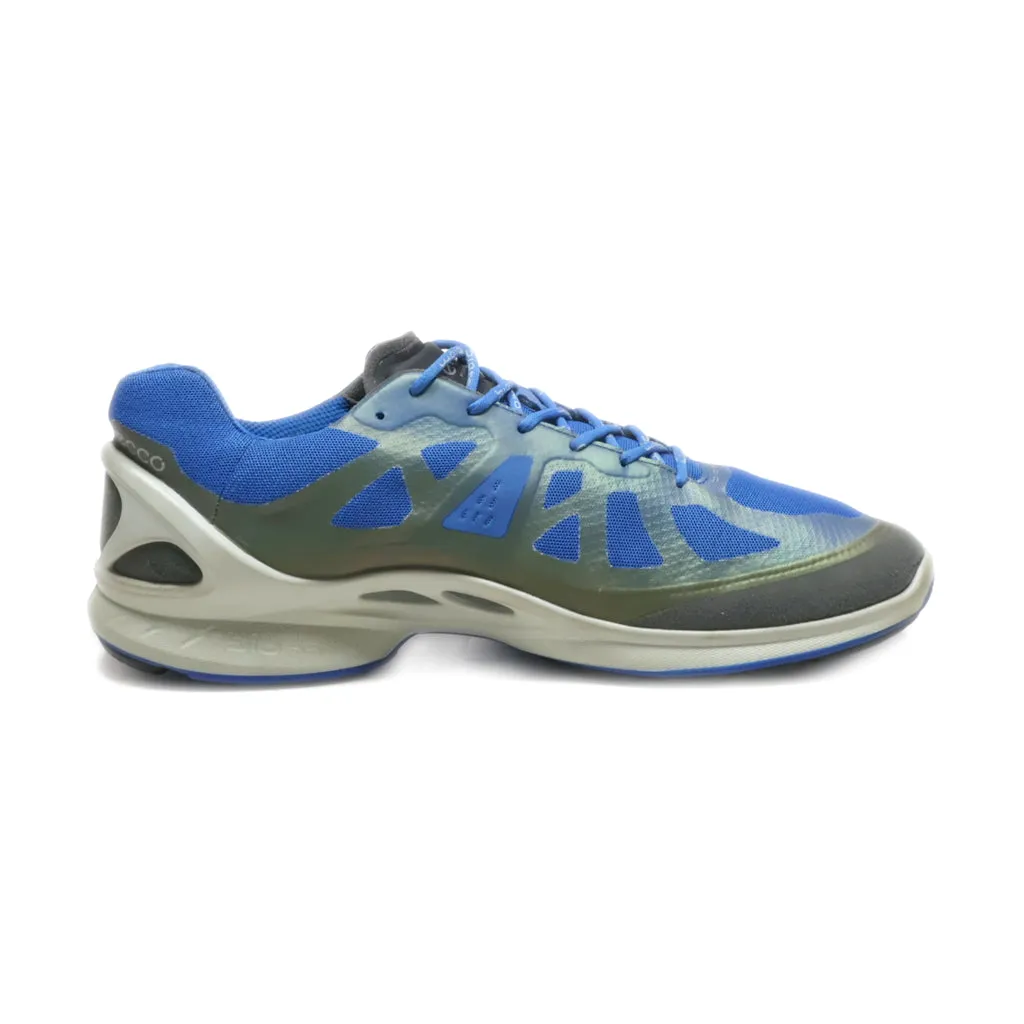 Ecco Biom Sport Shoes Fabric Blue Colour For Men