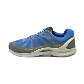 Ecco Biom Sport Shoes Fabric Blue Colour For Men