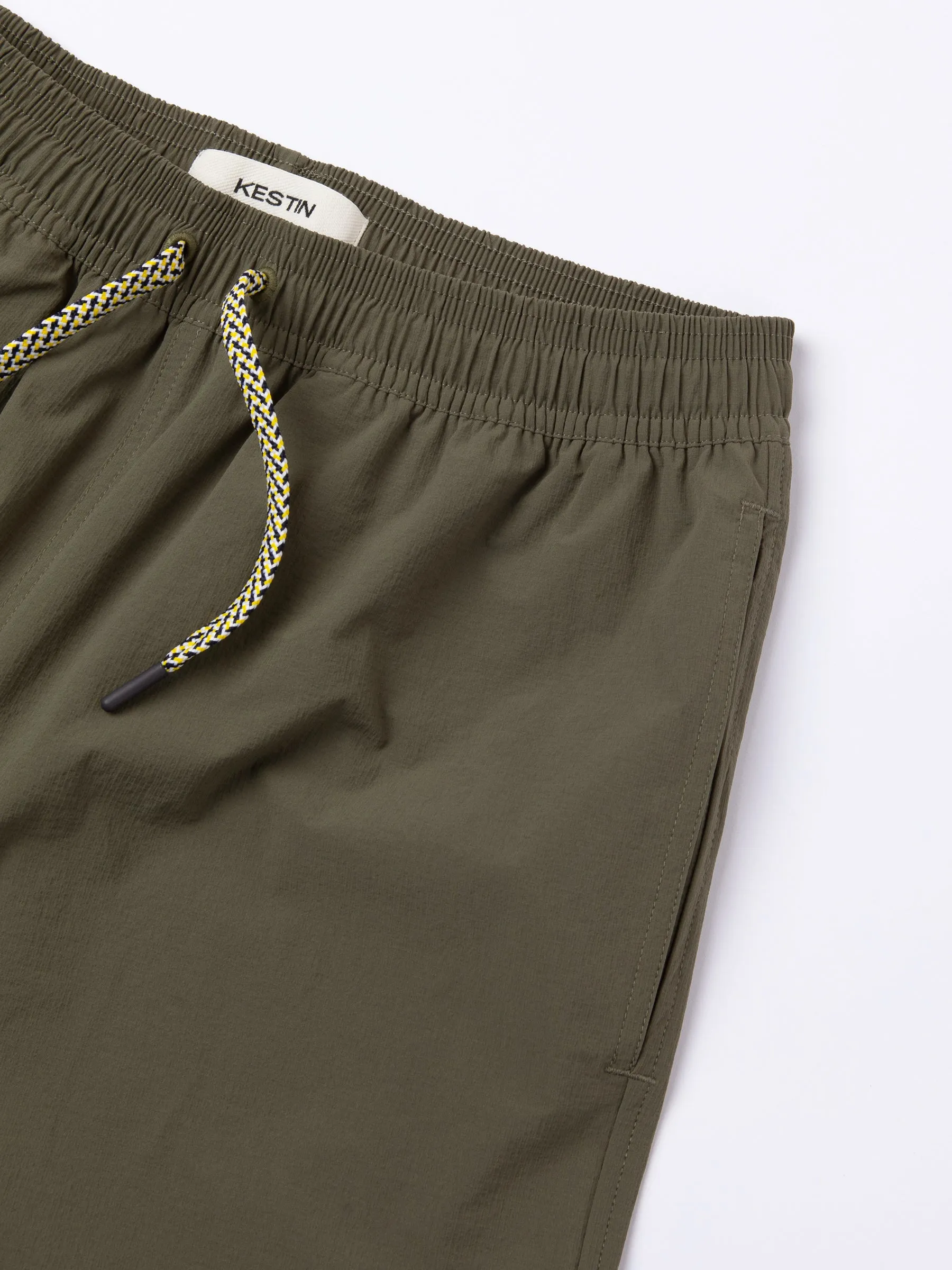 Edra Active Shorts In Olive CORDURA® Stretch Ripstop