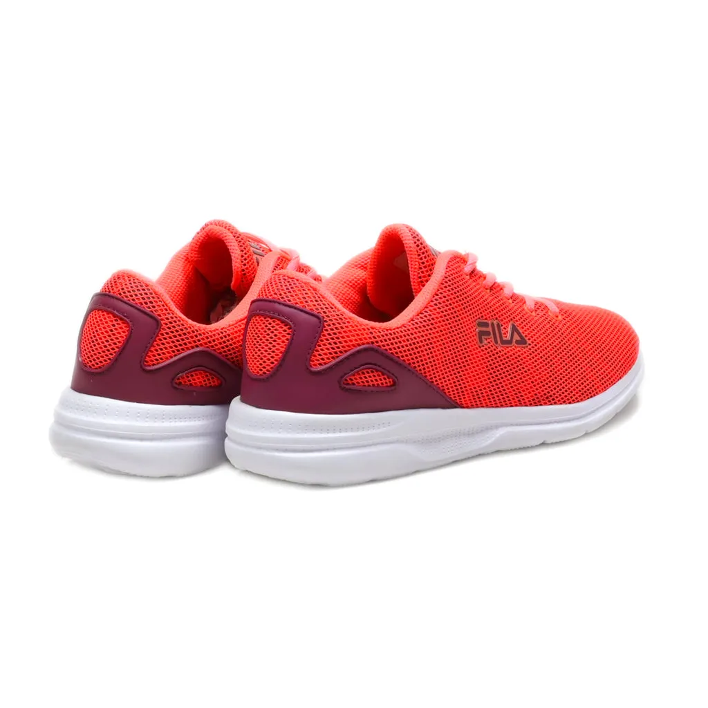 Fila Sport Shoes Leather Orange Colour For Men