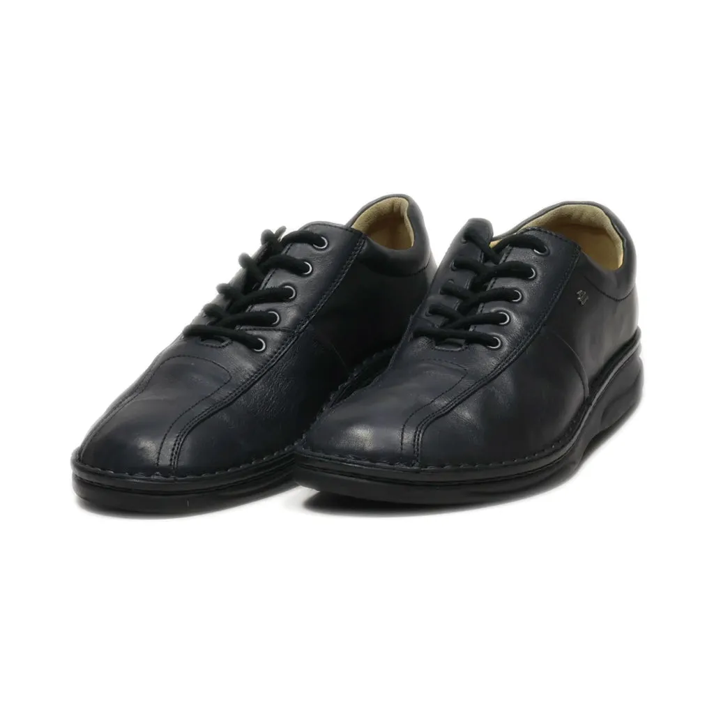 Finn Comfort Casual Lace Ups Leather Black Colour For Men