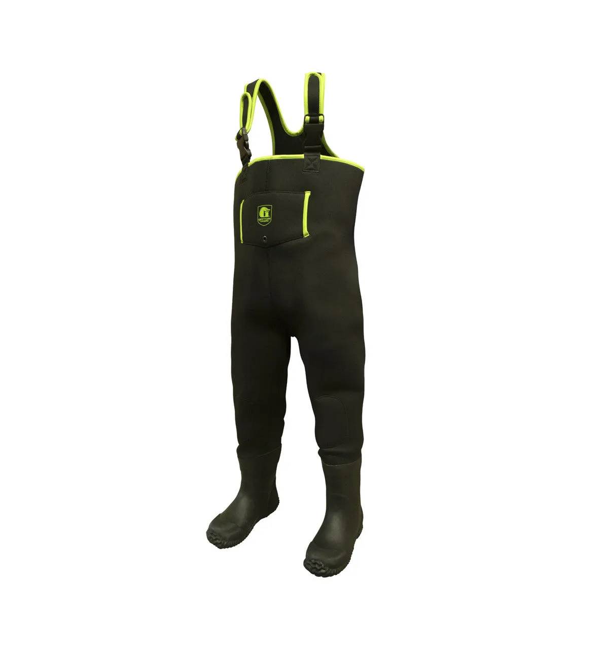 Gator Waders Youth Lime Neoprene Waders