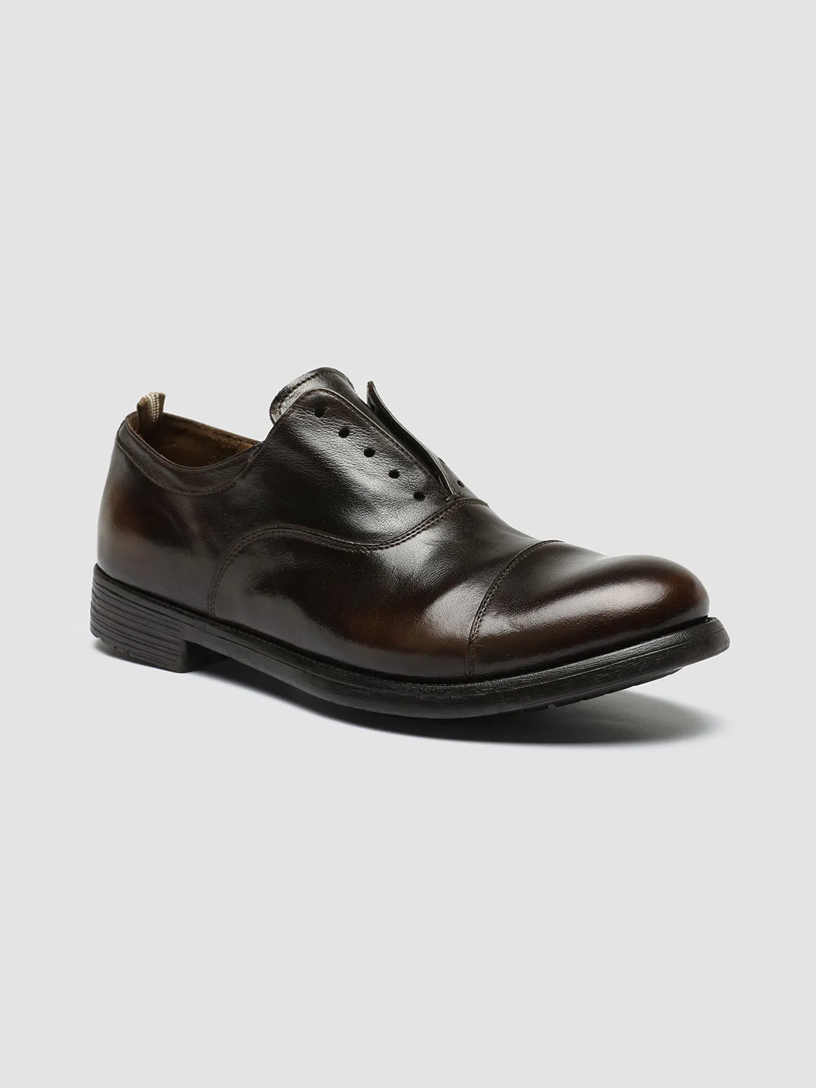 HIVE 004 - Brown Leather Oxford Shoes