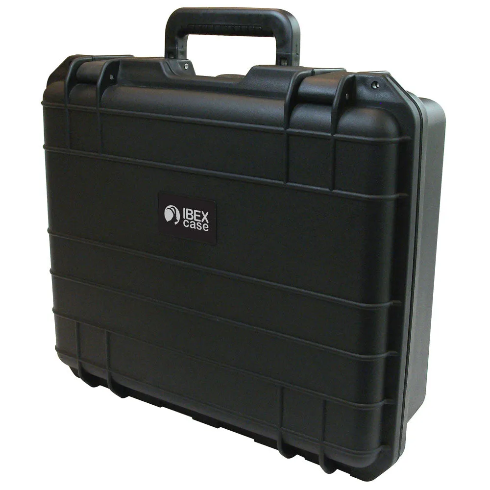 IBEX Protective Case 1500 with foam, 16.9 x 15 x 6.1", Black (IC-1500BK)