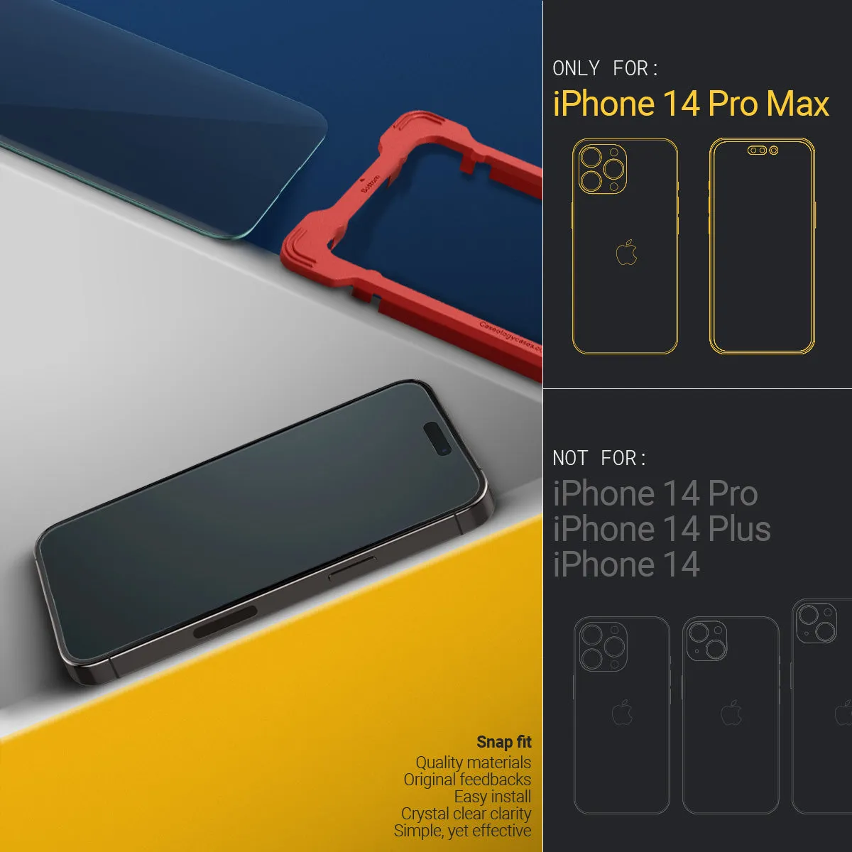 iPhone 14 Pro Max - Snap Fit (2P)