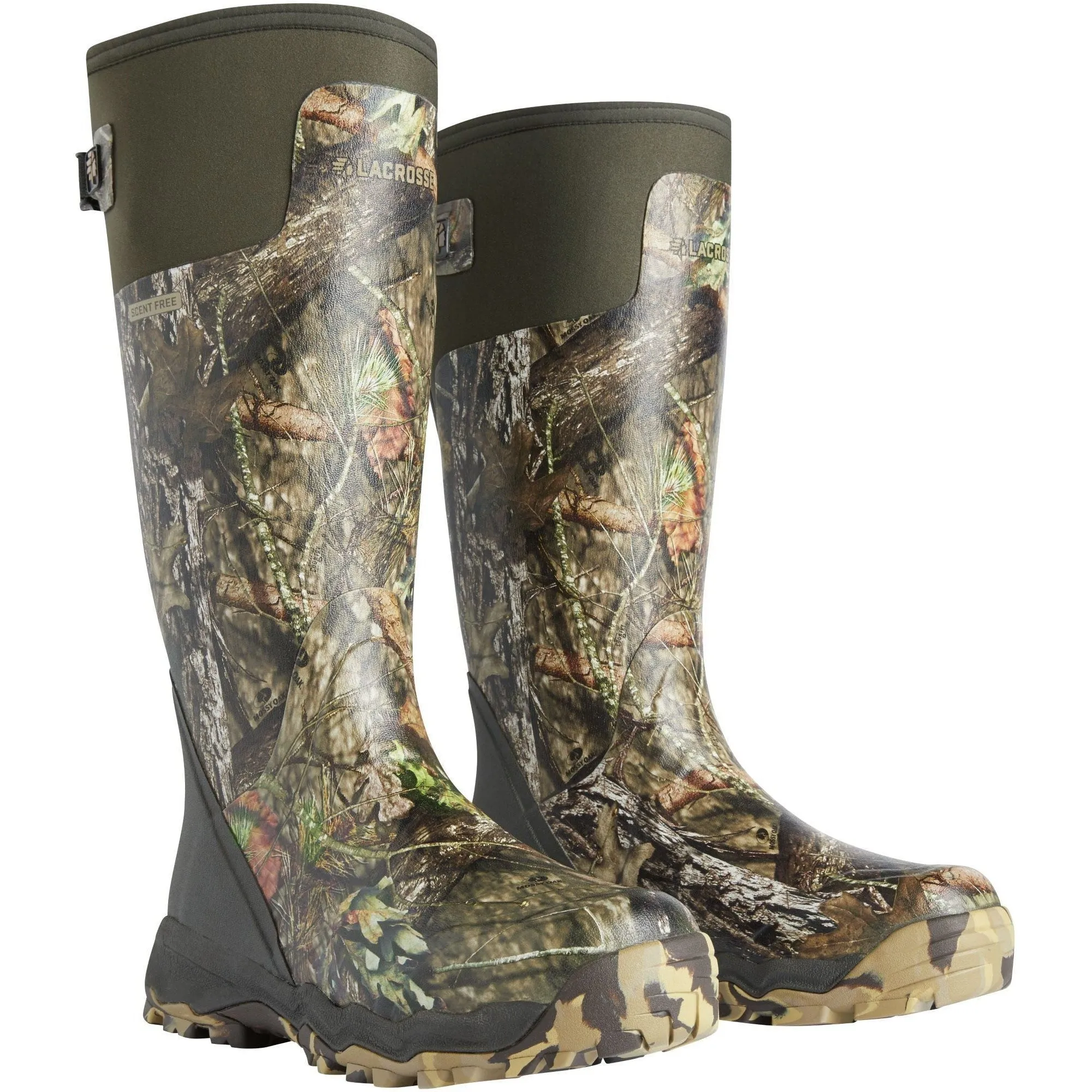 LaCrosse Men's Alphaburly Pro 18" Rubber Hunt Boot Mossy Oak - 376027