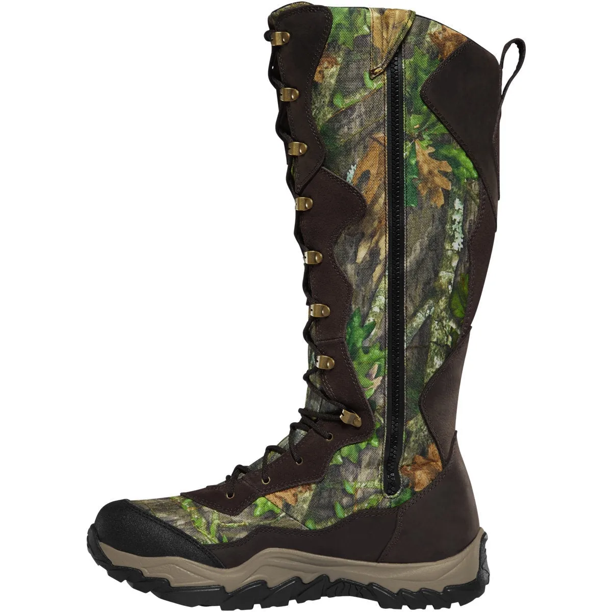 Lacrosse Men's Venom II 18" WP Side Zip Snake Hunt Boot - Mossy Oak - 501000