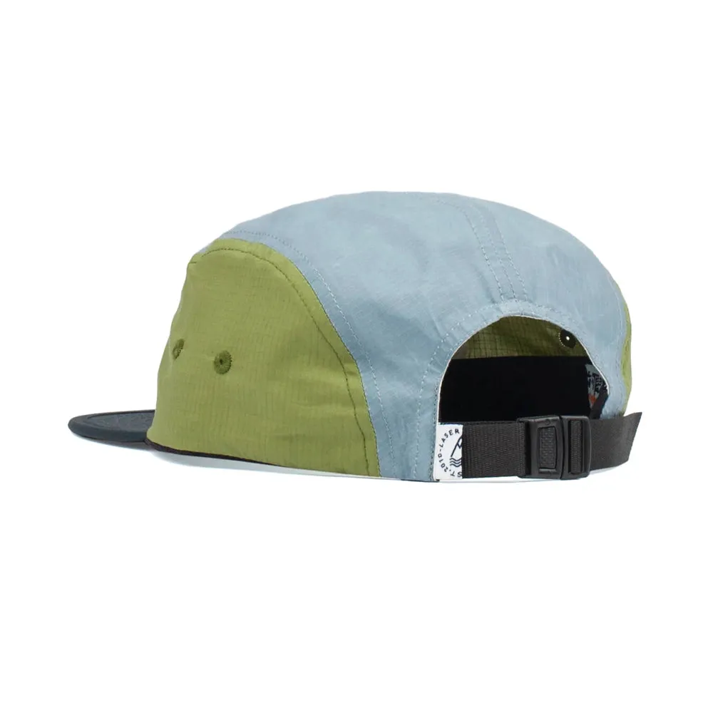 LASER Borne Ripstop Off Cuts Packable Hat Cap - 5 Panel