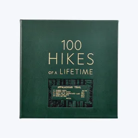 Leather Bound 100 Hikes Of A Lifetime