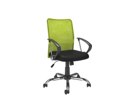 Lime Green Fabric Office Chair