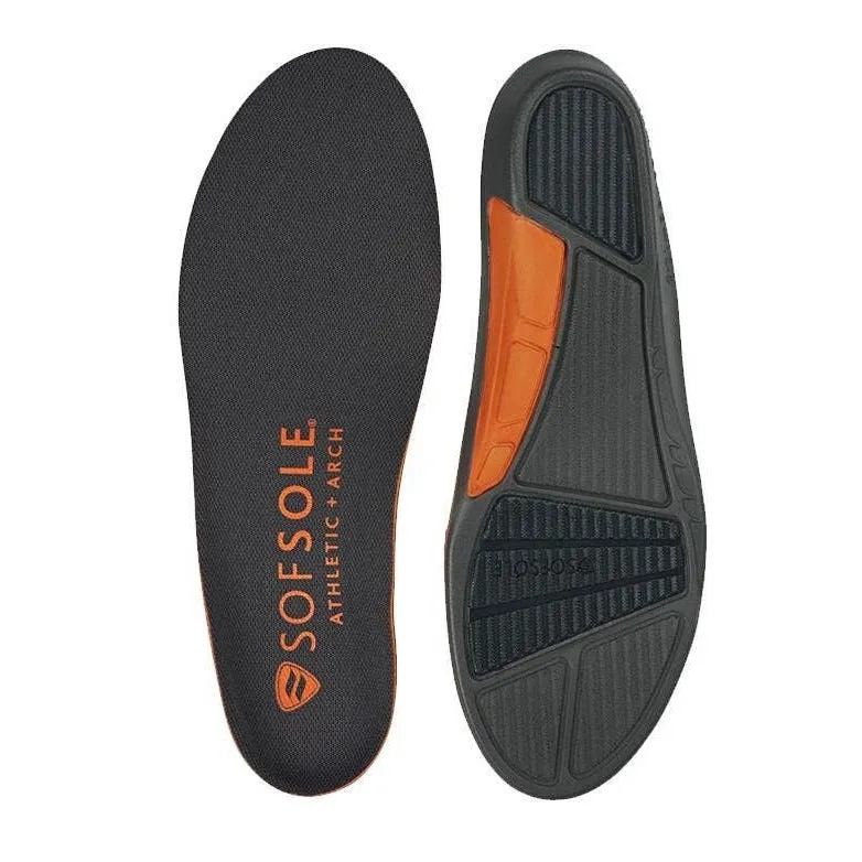 Mens Sof Sole Athletic   Arch Insole