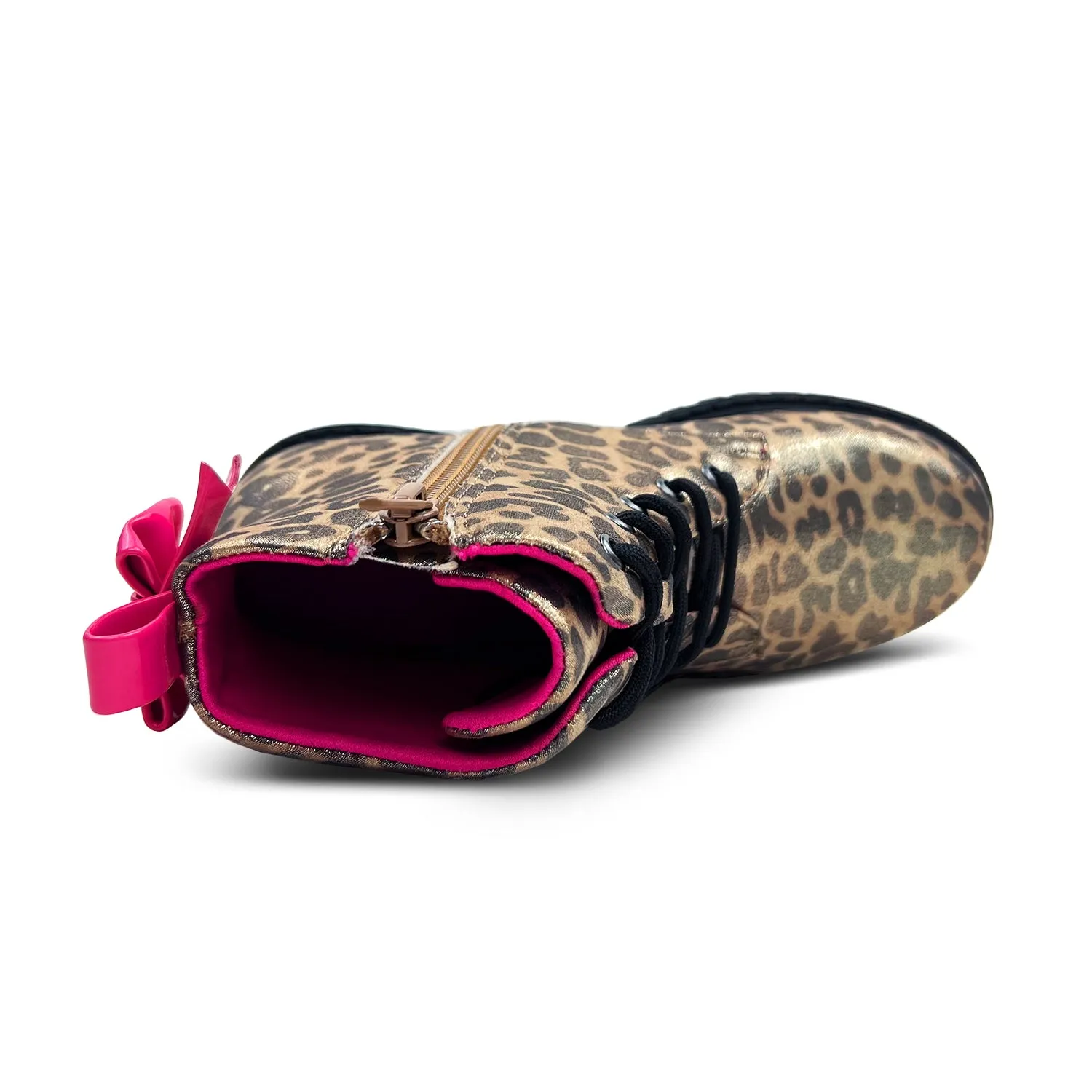 Miss Charlotte Boot in Leopard - Kids